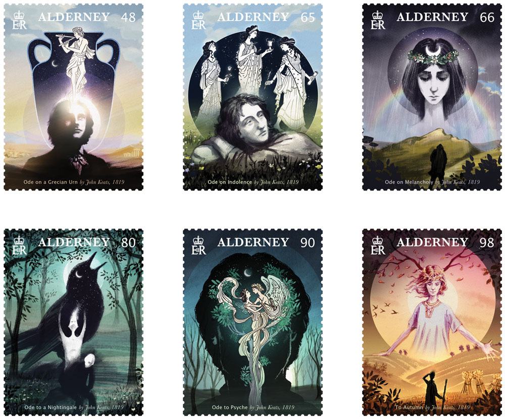 Set of 6 Stamps